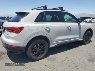 2021 Audi Q3 S line Premium with VIN WA1DECF35M1033074, listed as a Copart auction lot 61259905 with 24,066 mi miles and Salvage title. Bid and sale history available at DreamBid. Image 3.
