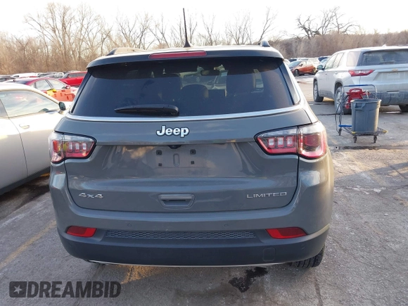 2023 Jeep Compass Limited with VIN 3C4NJDCN6PT567277, listed as a IAAI auction lot 41412097 with 35,502 mi miles and . Bid and sale history available at carsss.com. Image 16.