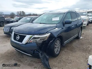 2014 Nissan Pathfinder SL with VIN 5N1AR2MM2EC710912, listed as a IAAI auction lot 41694524 with 189,608 mi miles. Bid and sale history available at carsss.com. Image 2.
