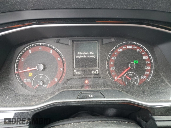 2020 Volkswagen Jetta SEL с VIN 3VWEB7BU5LM076109, выставлен на аукционе Copart как лот 86709454 с пробегом 71 497 миль миль и Списание • Salvage title. История ставок и продаж доступна на DreamBid. Изображение 9.