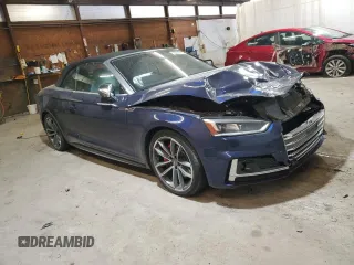 2018 Audi S5 Prestige z VIN WAU24GF58JN005912, wystawiony jako Copart lot #78801814 z przebiegiem Nie podano mil oraz Szkoda całkowita • Salvage title. Historia ofert i sprzedaży dostępna na DreamBid. Obrazek 4.
