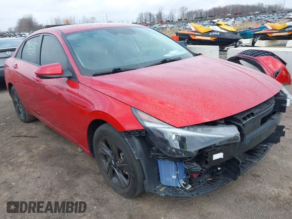 2023 Hyundai Elantra SEL with VIN 5NPLM4AG3PH089225, listed as a IAAI auction lot 41972565 with 28,667 mi miles and . Bid and sale history available at DreamBid. Image 1.
