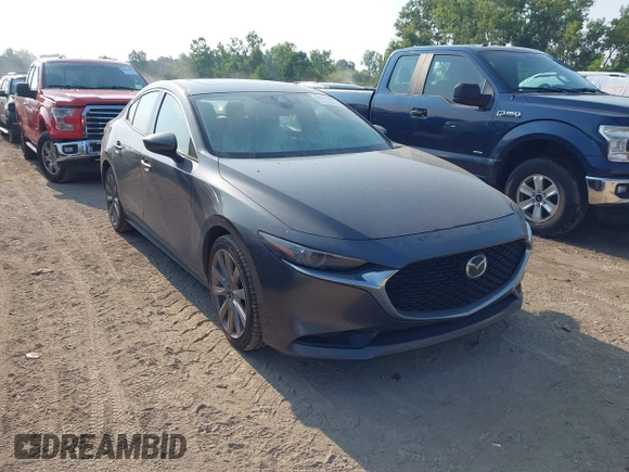 2019 Mazda 3 Premium with VIN JM1BPBEM6K1133340, listed as a IAAI auction lot 42711496 with 121,674 mi miles and . Bid and sale history available at DreamBid. Image 1.