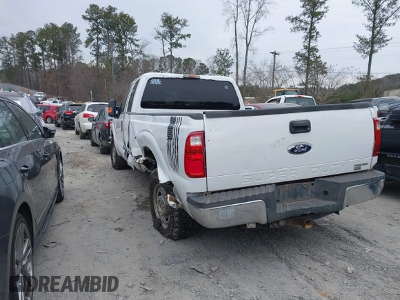 2012 Ford Super Duty F-250 SRW XL with VIN 1FT7X2A68CEB58554, listed as a IAAI auction lot 41366350 with 147,085 mi miles. Bid and sale history available at carsss.com. Image 3.