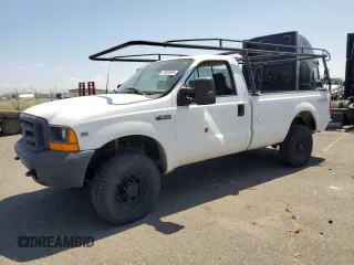 1999 Ford F-250 XL z VIN 1FTNF21L2XEE17853, wystawiony jako Copart lot #58869285 z przebiegiem 140 220 mil mil oraz Czysty tytuł • Clean title. Historia ofert i sprzedaży dostępna na DreamBid. Obrazek 1.