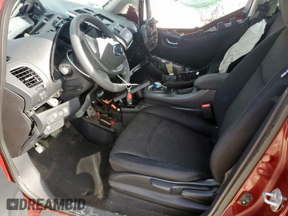 2016 Nissan LEAF S z VIN 1N4BZ0CP7GC312886, wystawiony jako Copart lot #57893505 z przebiegiem Nie podano mil oraz Szkoda całkowita • Salvage title. Historia ofert i sprzedaży dostępna na DreamBid. Obrazek 7.