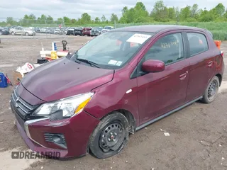 2024 Mitsubishi Mirage ES with VIN ML32AUHJ6RH002301, listed as a IAAI auction lot 42363493 with 13,949 mi miles and . Bid and sale history available at DreamBid. Image 2.