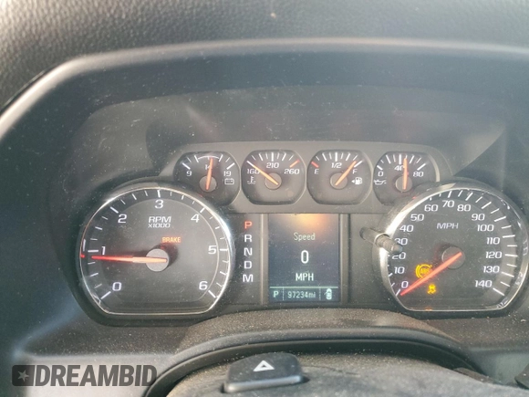 2014 Chevrolet Silverado 1500 Work Truck with VIN 1GCNKPEC3EZ295013, listed as a Copart auction lot 42500745 with 97,234 mi miles and Salvage Title. Bid and sale history available at DreamBid. Image 9.