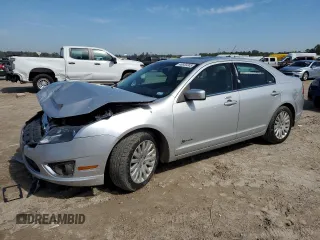 2010 Ford Fusion Hybrid with VIN 3FADP0L32AR308054, listed as a Copart auction lot 46930305 with 77,084 mi miles and Clean Title. Bid and sale history available at carsss.com. Image 1.