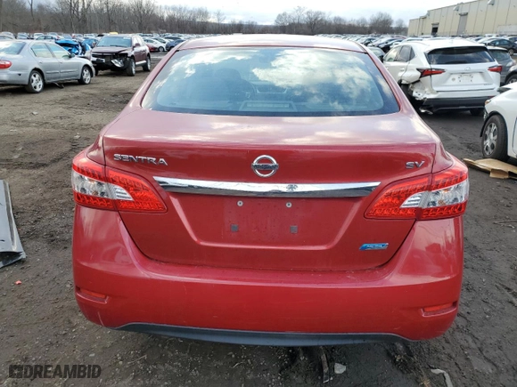 2014 Nissan Sentra S with VIN 3N1AB7AP2EY259219, listed as a Copart auction lot 42547475 with 111,581 mi miles and Clean Title. Bid and sale history available at carsss.com. Image 6.