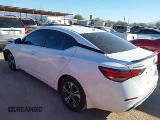 2020 Nissan Sentra SV z VIN 3N1AB8CV4LY280944, wystawiony jako IAAI lot #41645218 z przebiegiem 76 446 mil mil oraz . Historia ofert i sprzedaży dostępna na DreamBid. Obrazek 3.
