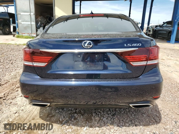 2017 Lexus LS with VIN JTHBL5EF7H5145429, listed as a Copart auction lot 53464275 with 101,142 mi miles and Salvage Title. Bid and sale history available at carsss.com. Image 6.