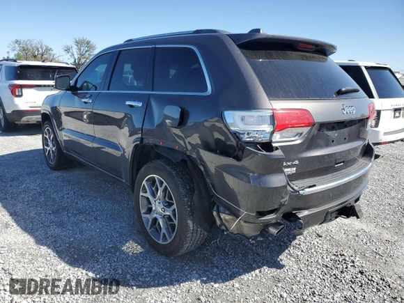 2021 Jeep Grand Cherokee Overland с VIN 1C4RJFCG0MC728129, выставлен на аукционе Copart как лот 47450465 с пробегом 28 287 миль миль и Списание • Salvage title. История ставок и продаж доступна на DreamBid. Изображение 2.