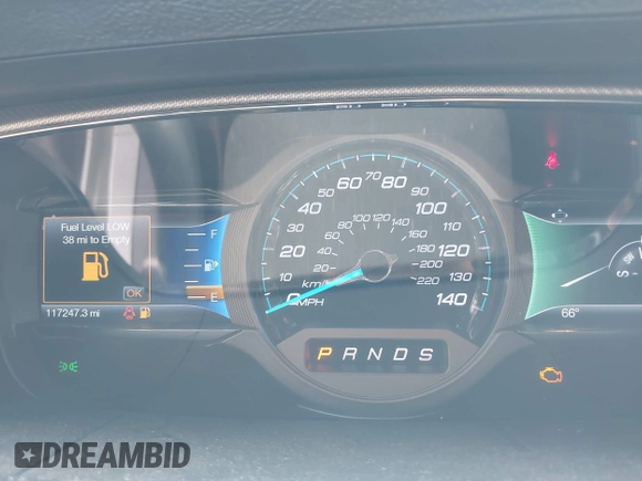 2017 Ford Taurus SHO with VIN 1FAHP2KT7HG116922, listed as a IAAI auction lot 42345084 with 117,247 mi miles and . Bid and sale history available at DreamBid. Image 7.