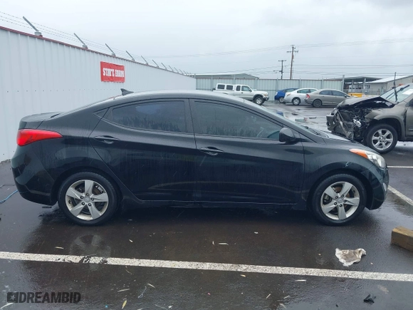 2012 Hyundai Elantra GLS with VIN KMHDH4AE8CU404698, listed as a IAAI auction lot 41988964 with 1 mi miles. Bid and sale history available at carsss.com. Image 13.