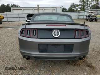 2014 Ford Mustang V6 with VIN 1ZVBP8EM1E5205591, listed as a Copart auction lot 87400314 with 102,002 mi miles and Salvage Title. Bid and sale history available at carsss.com. Image 6.