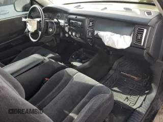 2004 Dodge Dakota SLT with VIN 1D7HG42N44S749267, listed as a Copart auction lot 89313825 with 215,047 mi miles and Salvage Title. Bid and sale history available at carsss.com. Image 8.