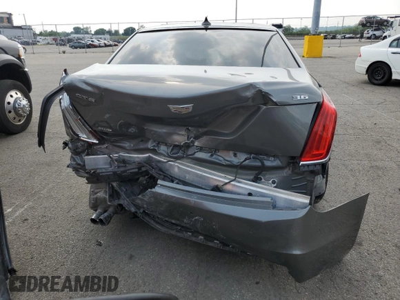 2016 Cadillac CT6 Premium Luxury AWD with VIN 1G6KF5RS6GU148166, listed as a Copart auction lot 59566185 with 112,274 mi miles and Salvage title. Bid and sale history available at DreamBid. Image 6.
