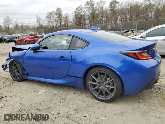 2024 Subaru BRZ Limited with VIN JF1ZDBE14R9702474, listed as a Copart auction lot 80801524 with 4,548 mi miles and Salvage title. Bid and sale history available at DreamBid. Image 2.