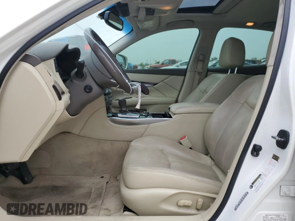 2012 Infiniti M37 with VIN JN1BY1AR2CM396663, listed as a Copart auction lot 67894924 with 125,691 mi miles and Salvage Title. Bid and sale history available at carsss.com. Image 7.