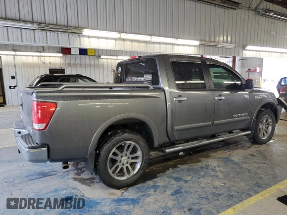 2015 Nissan Titan SL с VIN 1N6BA0EC9FN508811, выставлен на аукционе Copart как лот 45810395 с пробегом 117 333 миль миль и Списание • Salvage title. История ставок и продаж доступна на DreamBid. Изображение 3.