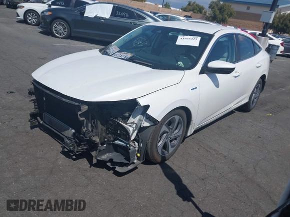 2019 Honda Insight EX with VIN 19XZE4F52KE005648, listed as a IAAI auction lot 41935225 with 68,312 mi miles. Bid and sale history available at carsss.com. Image 19.