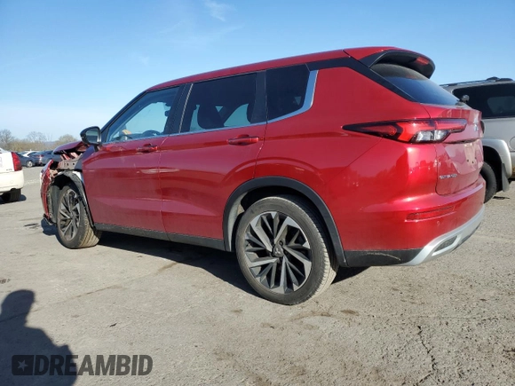 2022 Mitsubishi Outlander SE z VIN JA4J3UA88NZ024759, wystawiony jako Copart lot #53367175 z przebiegiem 18 558 mil mil oraz Szkoda całkowita • Salvage title. Historia ofert i sprzedaży dostępna na DreamBid. Obrazek 2.