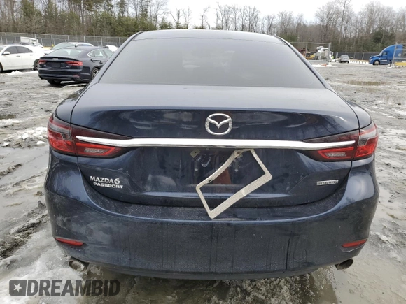 2020 Mazda 6 Sport with VIN JM1GL1UM0L1521260, listed as a Copart auction lot 87309064 with 62,143 mi miles and Salvage Title. Bid and sale history available at DreamBid. Image 6.