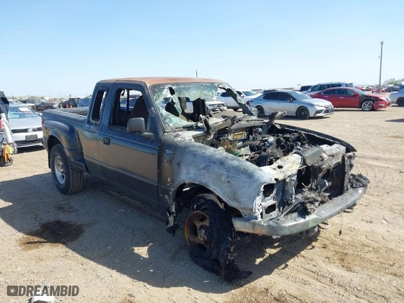 2001 Ford Ranger XL Fleet with VIN 1FTZR15U81PA45114, listed as a IAAI auction lot 41735630 with 126,852 mi miles. Bid and sale history available at carsss.com. Image 1.