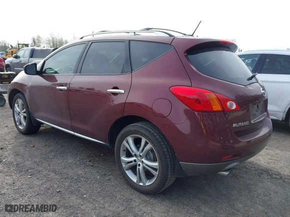 2009 Nissan Murano SL with VIN JN8AZ18W39W144701, listed as a IAAI auction lot 42014230 with 89,063 mi miles. Bid and sale history available at carsss.com. Image 3.