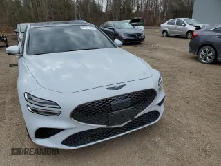 2023 Genesis G70 3.3T with VIN KMTG54TEXPU114395, listed as a Copart auction lot 81237134 with 27,207 mi miles and Salvage Title. Bid and sale history available at DreamBid. Image 5.