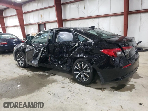 2024 Honda Civic EX z VIN 2HGFE1F7XRH303951, wystawiony jako Copart lot #58736045 z przebiegiem 5 871 mil mil oraz Szkoda całkowita • Salvage title. Historia ofert i sprzedaży dostępna na DreamBid. Obrazek 2.
