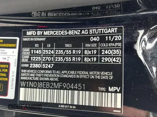 2021 Mercedes-Benz GLC 300 z VIN W1N0J8EB2MF904451, wystawiony jako Copart lot #57702365 z przebiegiem 117 769 mil mil oraz Czysty tytuł • Clean title. Historia ofert i sprzedaży dostępna na DreamBid. Obrazek 10.