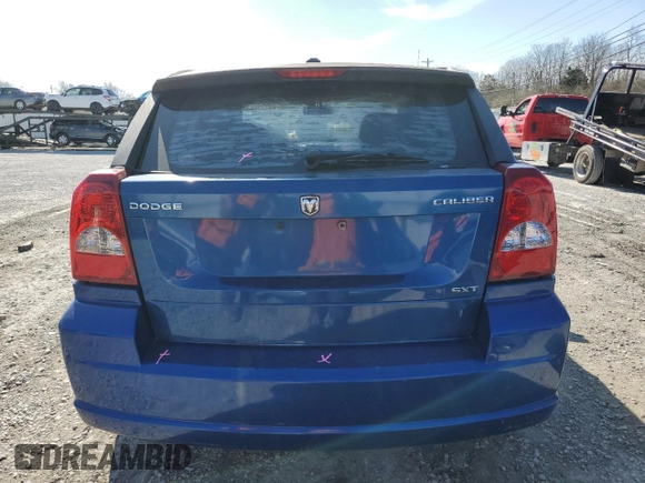 2009 Dodge Caliber SXT with VIN 1B3HB48A09D116274, listed as a Copart auction lot 49222585 with 144,852 mi miles and Salvage Title. Bid and sale history available at DreamBid. Image 6.