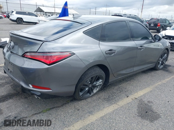 2023 Acura Integra w/A-Spec Package with VIN 19UDE4H32PA002735, listed as a IAAI auction lot 41765773 with 9,837 mi miles and . Bid and sale history available at DreamBid. Image 4.