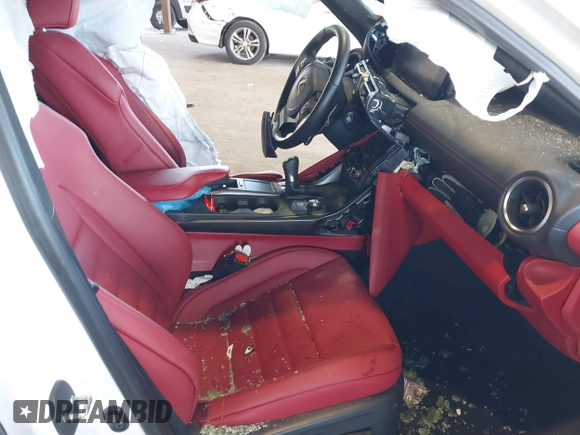 2022 Lexus IS 350 F Sport with VIN JTHGZ1E29N5026030, listed as a IAAI auction lot 41810924 with 27,844 mi miles and . Bid and sale history available at DreamBid. Image 5.