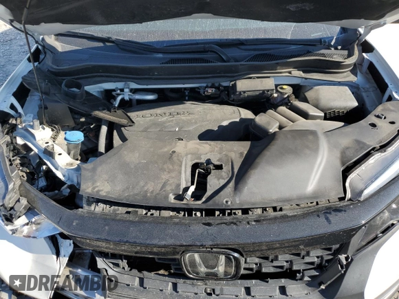 2021 Honda Passport Sport with VIN 5FNYF7H20MB002953, listed as a Copart auction lot 72616924 with 65,428 mi miles and Salvage title. Bid and sale history available at DreamBid. Image 12.