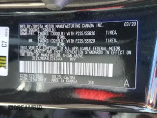 2020 Lexus RX with VIN 2T2YZMDA4LC242444, listed as a Copart auction lot 63214942 with 35,115 mi miles. Bid and sale history available at carsss.com. Image 10.