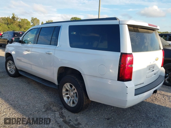 2018 Chevrolet Suburban LT with VIN 1GNSCHKC8JR358781, listed as a IAAI auction lot 40474820 with Not Provided miles and . Bid and sale history available at DreamBid. Image 3.