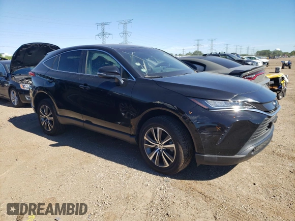 2022 Toyota Venza LE with VIN JTEAAAAH2NJ090907, listed as a Copart auction lot 60756884 with 61,847 mi miles and Salvage Title. Bid and sale history available at carsss.com. Image 4.
