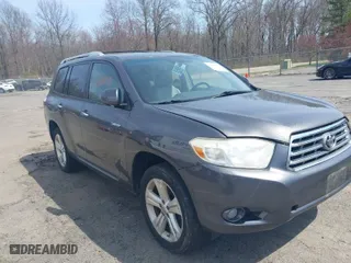 2008 Toyota Highlander Limited with VIN JTEES42AX82012679, listed as a IAAI auction lot 42081573 with 1 mi miles. Bid and sale history available at carsss.com. Image 1.