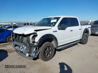 2015 Ford F-150 XLT with VIN 1FTEW1EF4FKD09118, listed as a IAAI auction lot 41414605 with 136,073 mi miles. Bid and sale history available at carsss.com. Image 17.