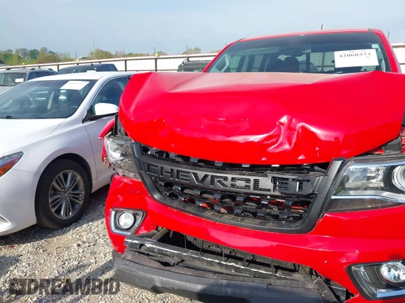 2020 Chevrolet Colorado 4WD LT with VIN 1GCGTCEN8L1106478, listed as a IAAI auction lot 42060373 with 68,753 mi miles and . Bid and sale history available at DreamBid. Image 6.