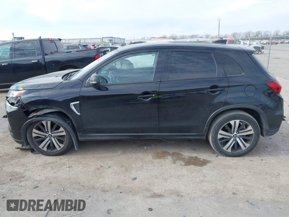 2020 Mitsubishi Outlander Sport SE 2.0 with VIN JA4AP4AU3LU015043, listed as a IAAI auction lot 41284693 with 45,300 mi miles. Bid and sale history available at carsss.com. Image 14.
