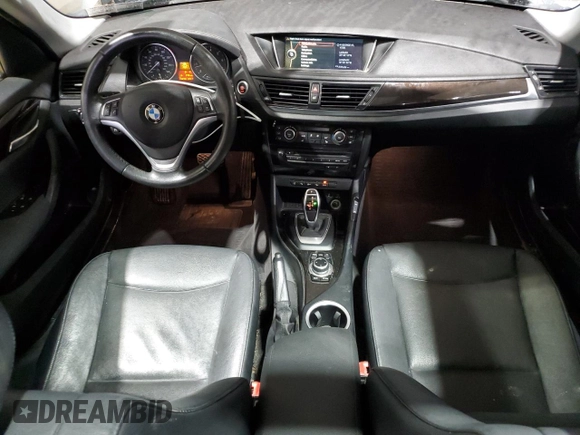 2015 BMW X1 xDrive28i with VIN WBAVL1C50FVY26284, listed as a Copart auction lot 49709155 with 120,138 mi miles and Salvage Title. Bid and sale history available at carsss.com. Image 8.