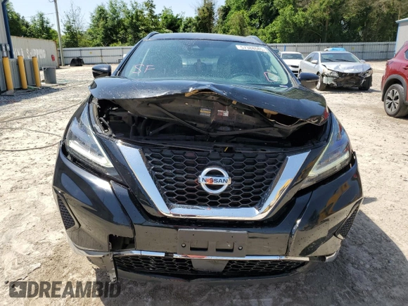 2020 Nissan Murano SV with VIN 5N1AZ2BS1LN124611, listed as a Copart auction lot 57388685 with 66,779 mi miles and Salvage title. Bid and sale history available at DreamBid. Image 5.