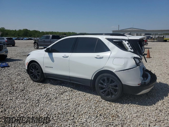 2024 Chevrolet Equinox RS z VIN 3GNAXMEG7RS194696, wystawiony jako Copart lot #52764115 z przebiegiem 27 998 mil mil oraz Szkoda całkowita • Salvage title. Historia ofert i sprzedaży dostępna na DreamBid. Obrazek 2.