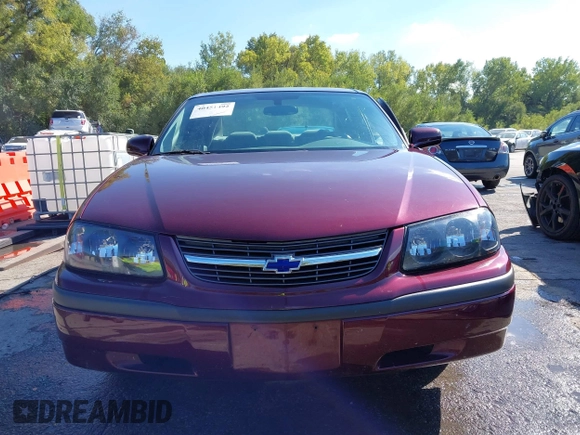 2004 Chevrolet Impala with VIN 2G1WF52E549429976, listed as a IAAI auction lot 40451492 with 55,150 mi miles. Bid and sale history available at carsss.com. Image 12.