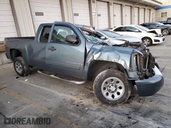 2007 Chevrolet Silverado 1500 LT w/1LT with VIN 2GCEC19J071674789, listed as a Copart auction lot 84955654 with 0 mi miles and Salvage Title. Bid and sale history available at carsss.com. Image 4.