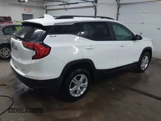 2021 GMC Terrain SLE with VIN 3GKALTEV0ML383940, listed as a IAAI auction lot 41544809 with 50,858 mi miles and . Bid and sale history available at carsss.com. Image 4.